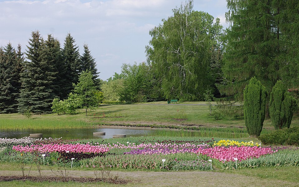 Botanical garden in Łódź（Poland）