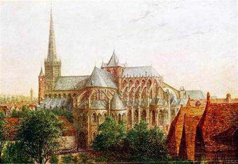 Old Cambrai Cathedral（France）