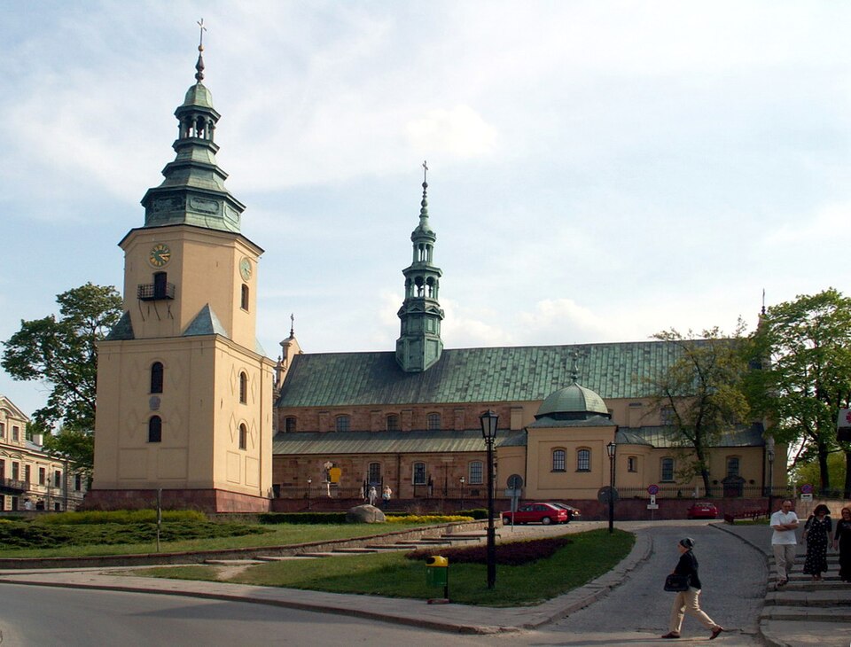 Basilica of the Assumption of the Blessed Virgin Mary in Kielce（Poland）