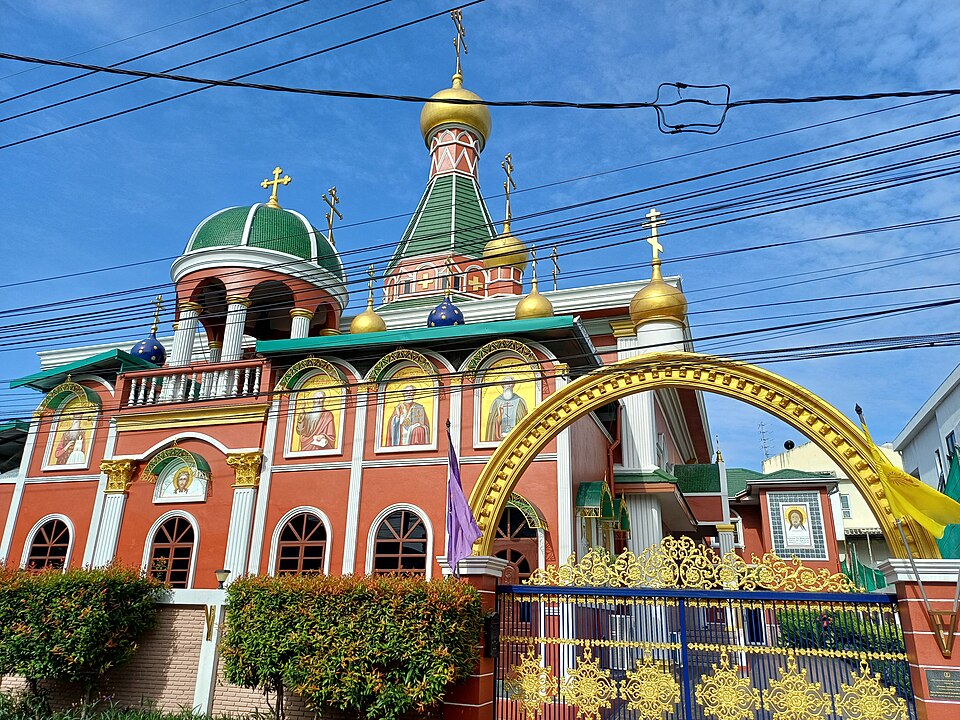 Saint Nicholas Orthodox church in Bangkok（Thailand）