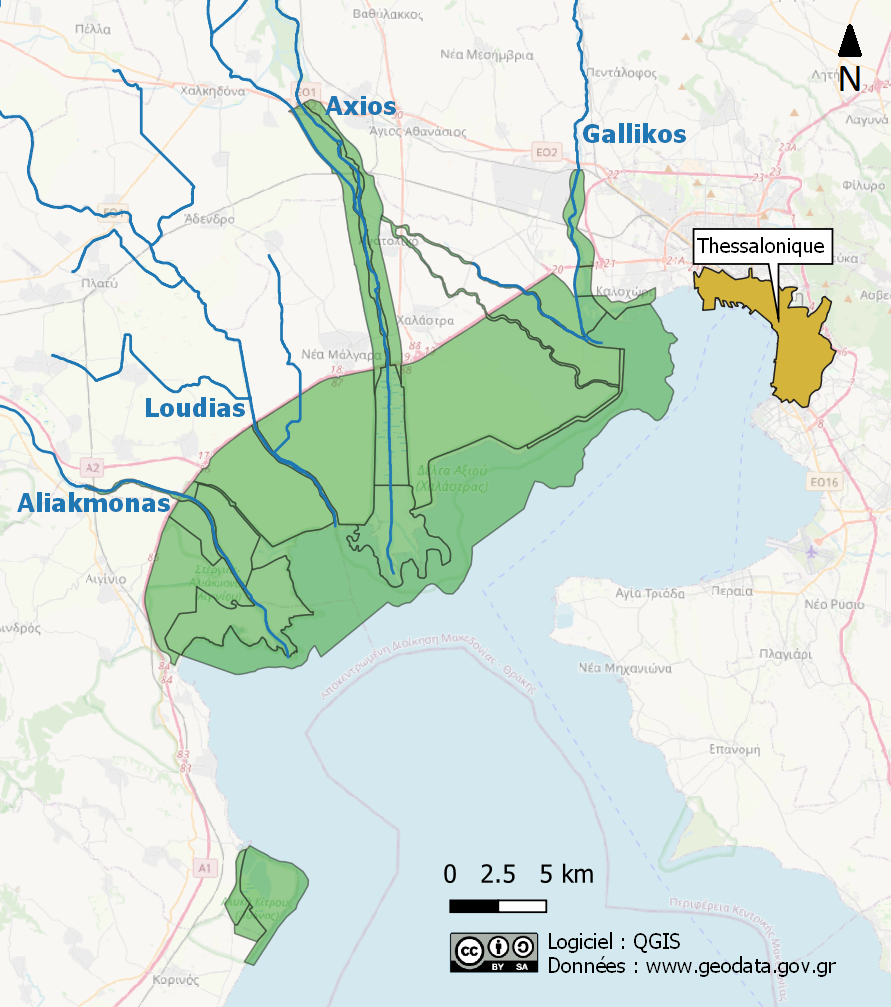 Axios-Loudias-Aliakmonas Delta National Park（Greece）