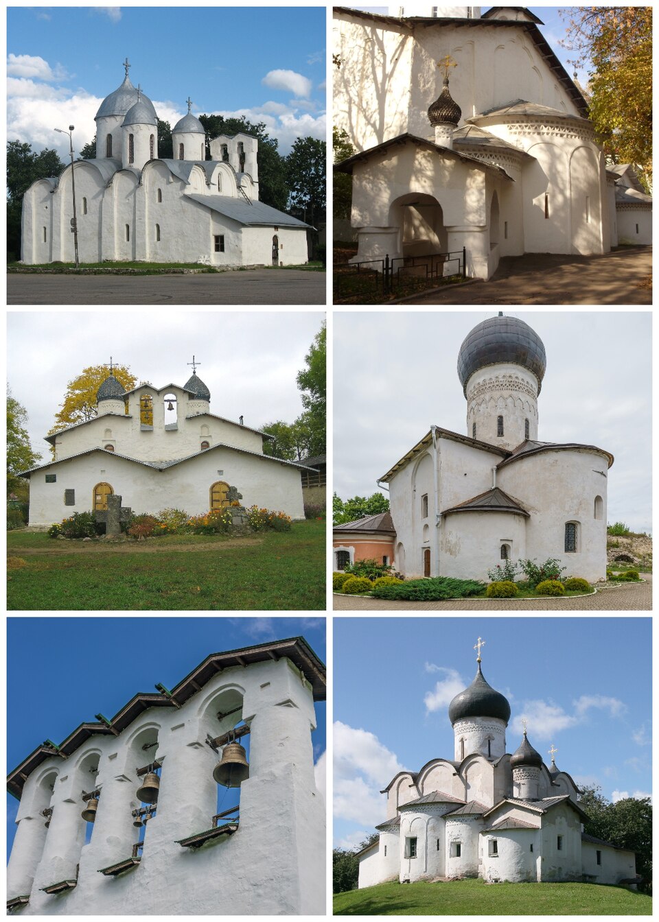 Churches of the Pskov School of Architecture（Russia）