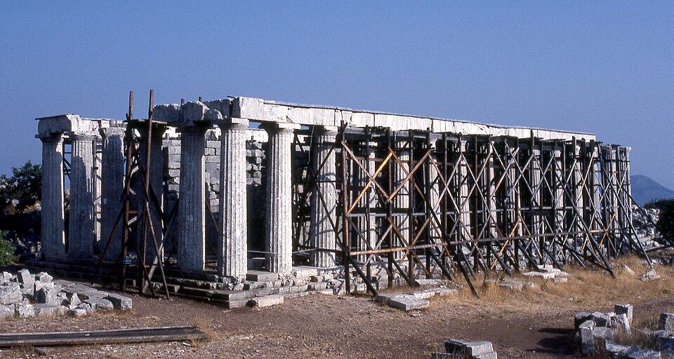 Temple of Apollo Epicurius in Bassae（Greece）