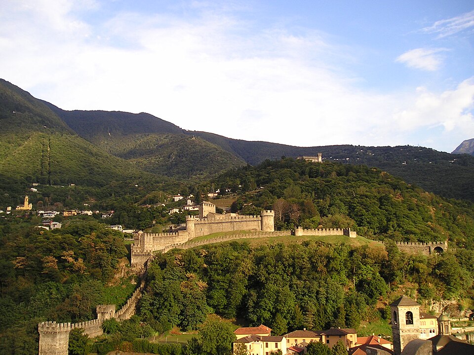 Three Castles of Bellinzona（Switzerland）
