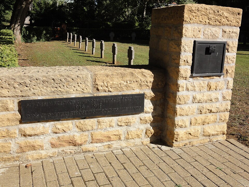 Pierrepont German military cemetery（France）