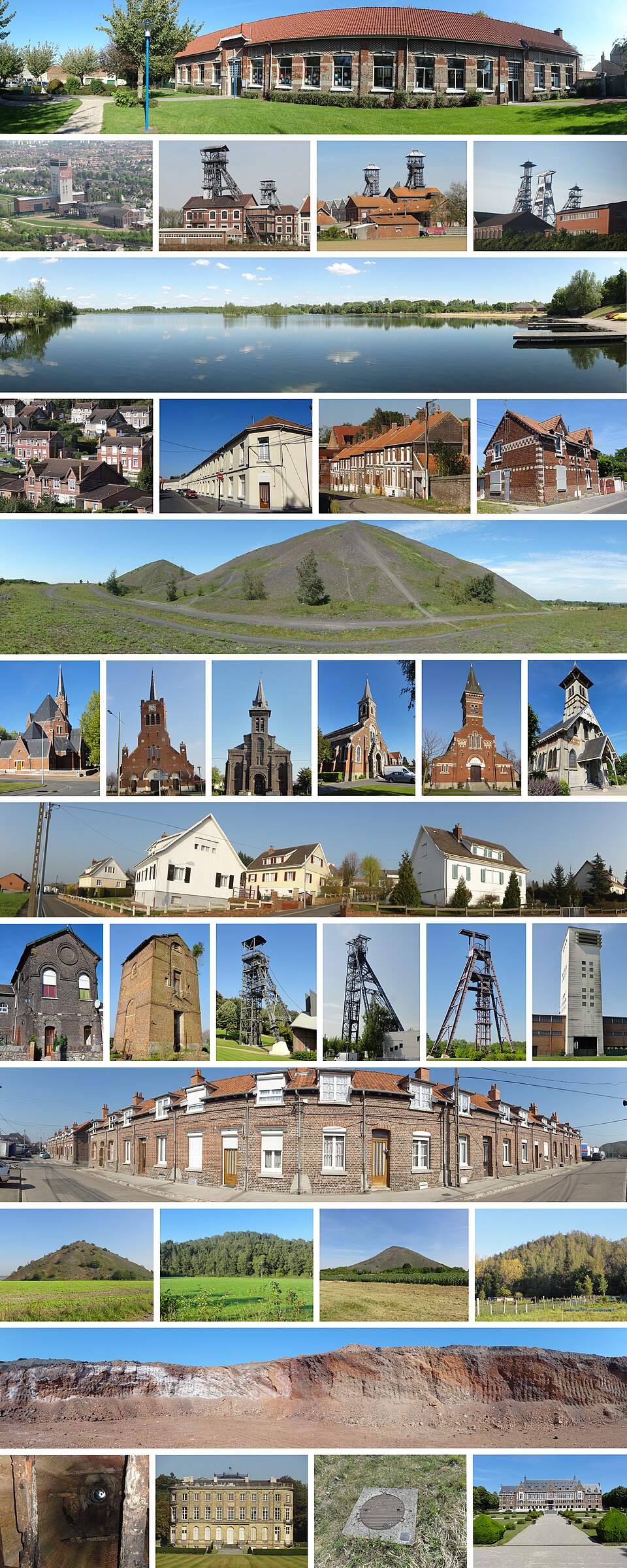 northern French coal mining region（France）