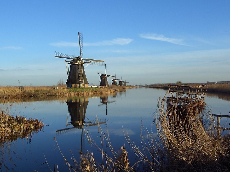 Windmills at Kinderdijk（Netherlands）