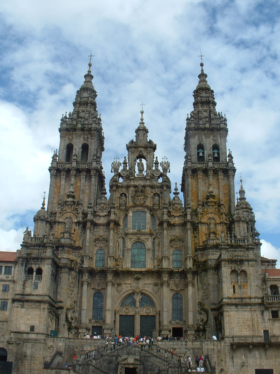 old town of Santiago de Compostela（Spain）