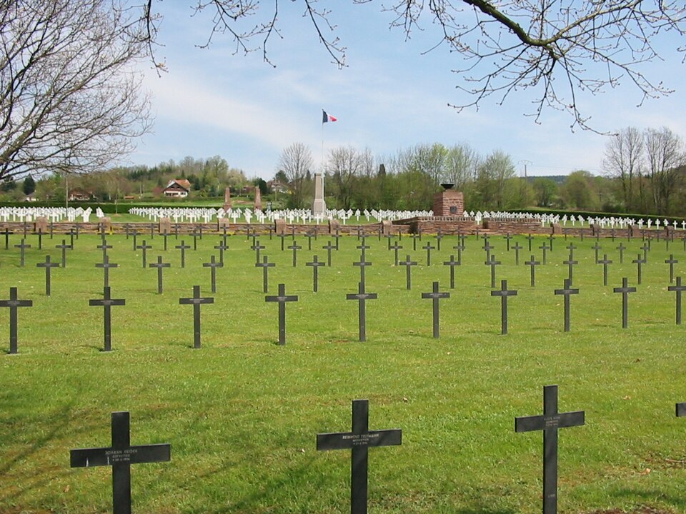 Bertrimoutier Franco-German war cemetery（France）