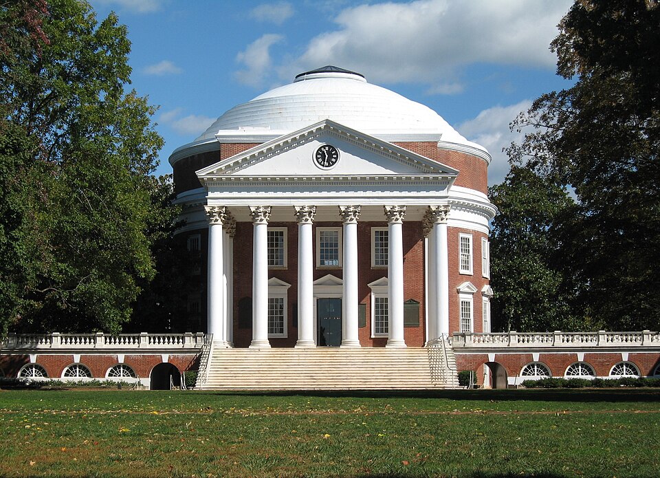 Monticello and the University of Virginia in Charlottesville（United States）
