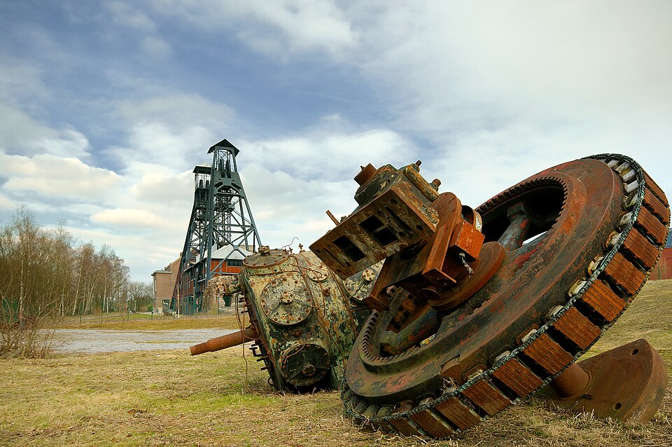 Major Mining Sites of Wallonia（Belgium）